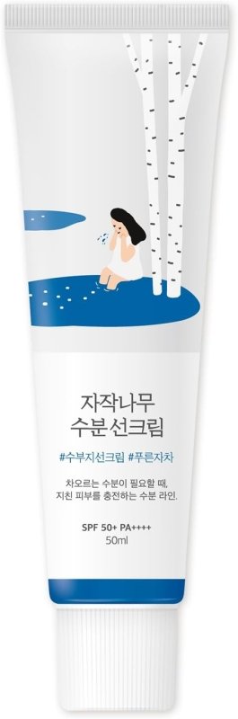 ROUND LAB Birch Juice Moisturizing Sunscreen (SPF50+ PA++++) | A moisturizing sunscreen, No White Cast, Strong UV Protection, Ocean Friendly-Reef Safe (1.69fl.oz) - British D'sire Main image
