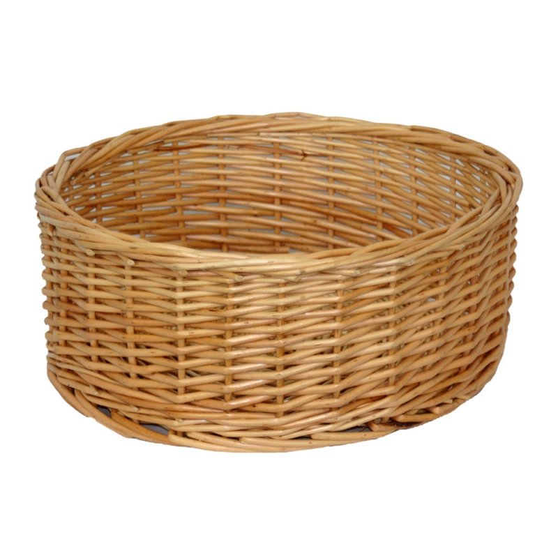 Round Straight - Sided Wicker Tray - Serving Tray - British D'sire