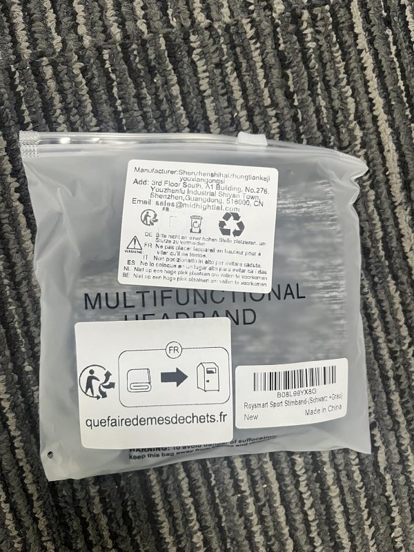 Roysmart Winter Ear Warmers Headband, Stretchy Yoga Headband Gym Sport Headband Thermal Ear Muffs Ski Headband Moisture Wicking for Women Man (Black) - Headbands - British D'sire