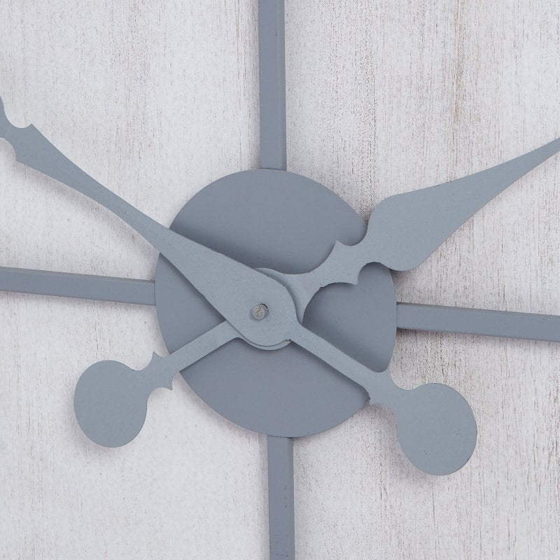 Roza Panelled Wall Clock Home Wall Decor - Clocks - British D'sire