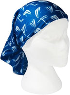Ruffnek Blue Sailing Boats Neck Gaiter – Multi‑Use - Neck Gaiters - British D'sire