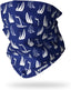 Ruffnek BLUEPRINT SAILING BOATS Multifunctional Headwear Neck warmer Snood Tube/Boating gifts/Crew Neck Gaiters - ONE SIZE for Men, Women & Children - British D'sire