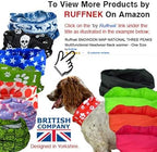 Ruffnek Dinosaurs Neck Gaiter – Multifunctional Tube Scarf - Neck Gaiters - British D'sire