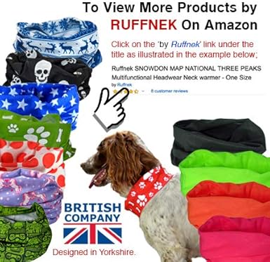 Ruffnek Dinosaurs Neck Gaiter – Multifunctional Tube Scarf - Neck Gaiters - British D'sire