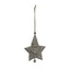 Rustic Hanging Santa Star Christmas Hanging Decoration - Christmas Decor - British D'sire