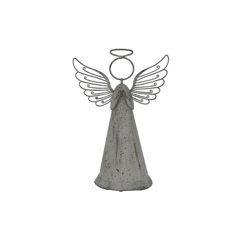 Rustic Metal Standing Angel Home Decor Ornament Decoration - Christmas Decor - British D'sire