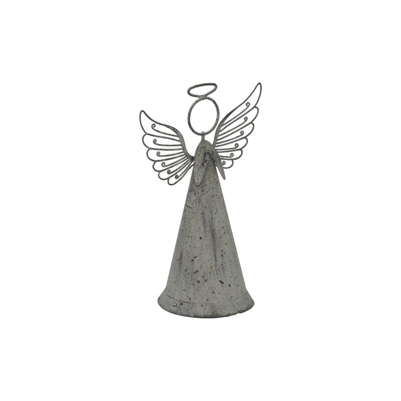 Rustic Metal Standing Angel Home Decor Ornament Decoration - Christmas Decor - British D'sire