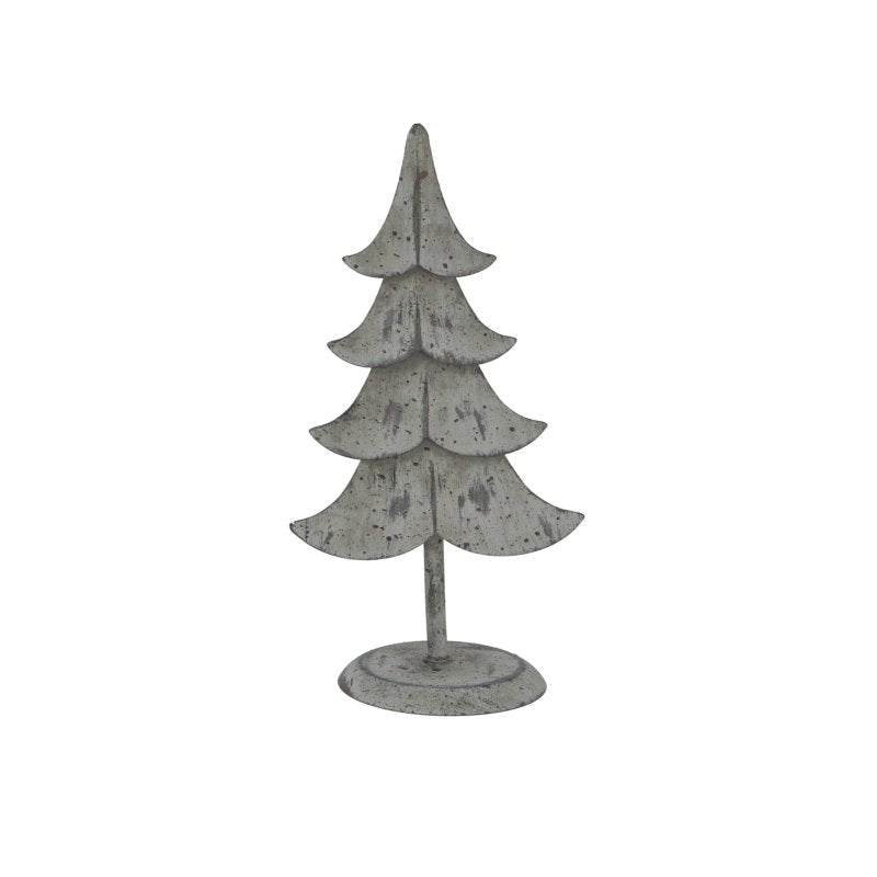 Rustic Metal Standing Tree Home Decor Ornament Decoration - Christmas Decor - British D'sire