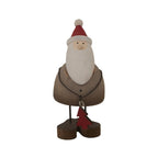 Rustic Santa With Tree Decoration - Christmas Decor - British D'sire