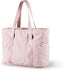 Rustique designs BAGSMART Women's Tote Bag with Zipper | Medium - Sized Work Handbag and Shoulder Bag with Yoga Mat Buckle | Versatile and Durable Bag for Travel, Gym, Beach, School, and Office - Tote Bag - British D'sire