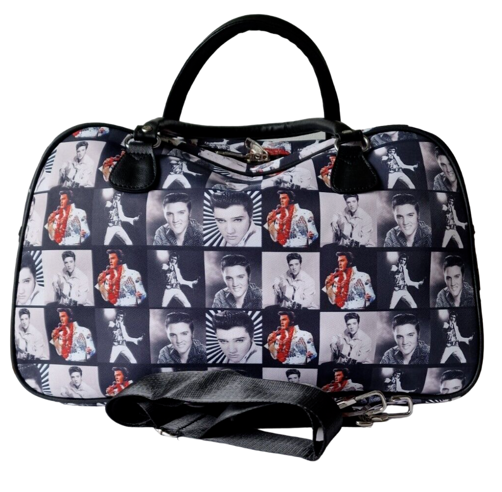 Swolit Elvis Presley Memorabilia All over print Overnight bag/Weekend/Holdall Bag Secondary image