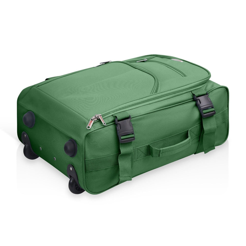 Purple Cabin approved suitcase trolley bag | Lightweight and foldable carry on hand luggage | 35 litres