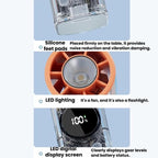 S8 High - Speed Ice Cooling Fan Digital Display Quiet Handheld Fan(Orange) - Fan - British D'sire