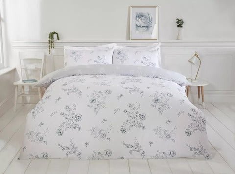 Sadie Duvet Cover Bedding Set + Pillowcase Quilt Cover - Home, Furniture & DIY:Bedding:Bedding Sets & Duvet Covers - British D'sire