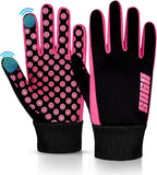 SAGA SPORTS Kids thermal gloves | Waterproof, Touchscreen - Compatible with Reflector Logo | Warm Anti - Slip for Outdoor Activities age 4 - 12| Durable and Machine Washable - Gloves & Mittens - British D'sire