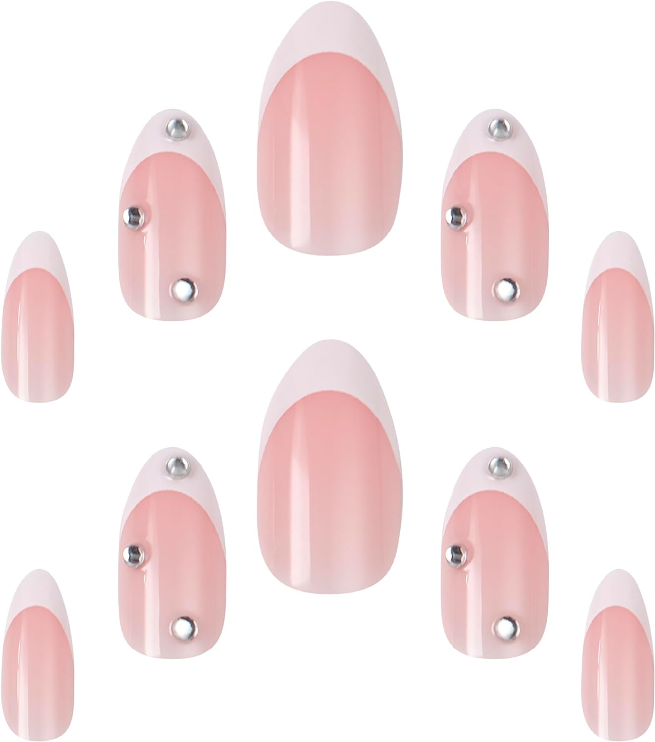 Elegant Touch French Nails 128
