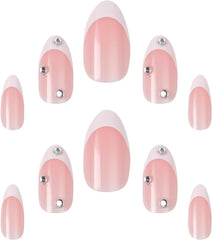 Elegant Touch French Nails 128