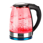 [Same model: 22701299] HD-1861-A 220V 2000W 1.8L Electric Glass Kettle UK Plug - British D'sire