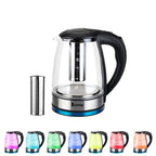[Same model: 22701299] HD-1861-A 220V 2000W 1.8L Electric Glass Kettle UK Plug - British D'sire