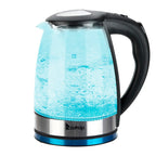 [Same model: 22701299] HD-1861-A 220V 2000W 1.8L Electric Glass Kettle UK Plug - British D'sire