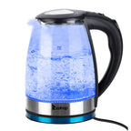 [Same model: 22701299] HD-1861-A 220V 2000W 1.8L Electric Glass Kettle UK Plug - British D'sire