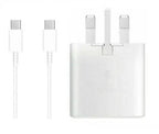 Samsung 25W USB-C Wall Charger Set – TA800 – White (UK Plug) - British D'sire