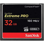 SanDisk 32GB Extreme Pro CompactFlash Memory Card - British D'sire