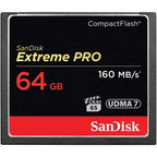 SanDisk 64GB Extreme Pro CompactFlash Memory Card - British D'sire