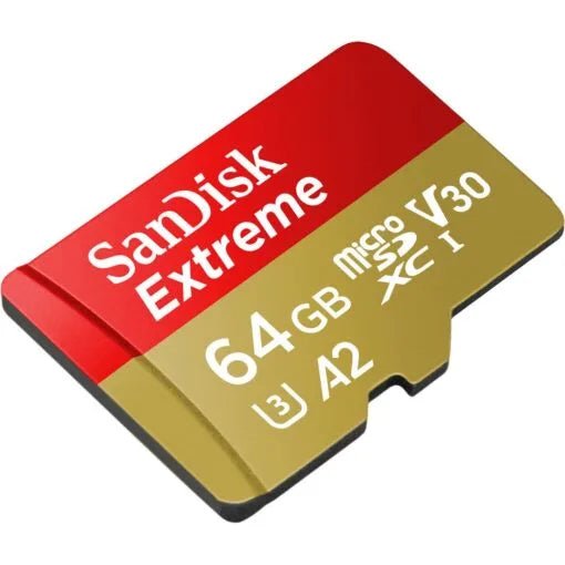 SanDisk 64GB Extreme UHS-I microSDXC Memory Card - British D'sire Main image