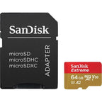 SanDisk 64GB Extreme UHS-I microSDXC Memory Card - British D'sire