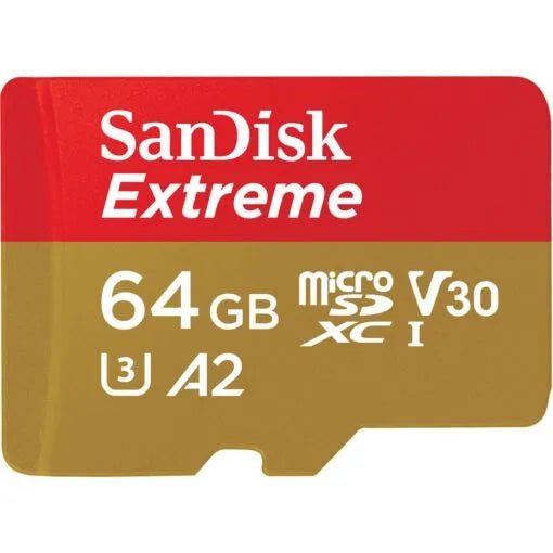 SanDisk 64GB Extreme UHS-I microSDXC Memory Card Secondary image