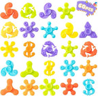 Sassia Makorobi 60 - Pack Mini Fidget Spinner Toys – Stress Relief Sensory Toys for Kids & Teens | Perfect for Birthday Gifts, Party Bag Fillers, Classroom Prizes, Easter Egg Hunt & Carnival Treasure Box | Durable, Compact Design for Endless Fun - Fidget Spinner - British D'sire