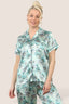 Satin Floral Pyjama Set – Luxury Comfort for a Dreamy Night’s Sleep - Loungewear pjs - British D'sire