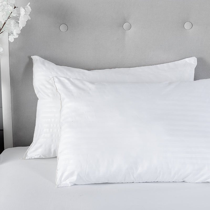 Satin Stripe Pillow (Pair) - British D'sire