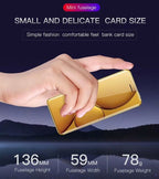 SATREND S10 Card Mobile Phone, 2.4 inch Touch Screen, MTK6261D, Support Bluetooth, FM, GSM, Dual SIM(Black) - British D'sire