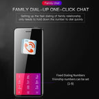 SATREND S10 Card Mobile Phone, 2.4 inch Touch Screen, MTK6261D, Support Bluetooth, FM, GSM, Dual SIM(Pink) - British D'sire