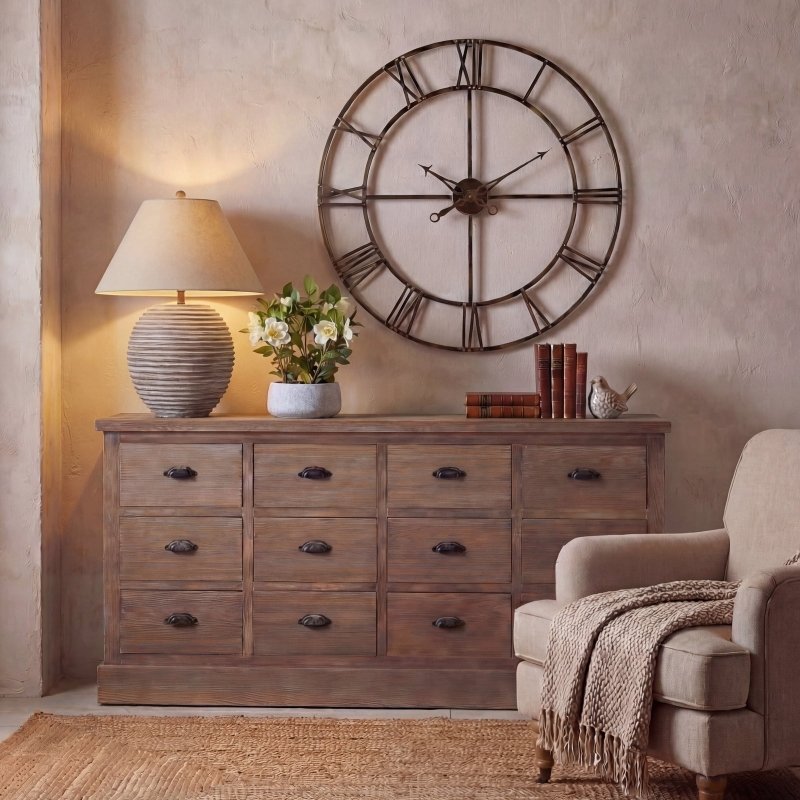 Saturn Table Lamp With Linen Shade - Lamps - British D'sire