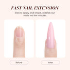Saviland Acrylic Nail Kit - Acrylic Powder and Acrylic Liquid with Acrylic Nail Brush Set, 3 Colors Pink Nudes Clear Nail Acrylic Powder Set for Acrylic Nails Extension - Acrylic Powders - British D'sire