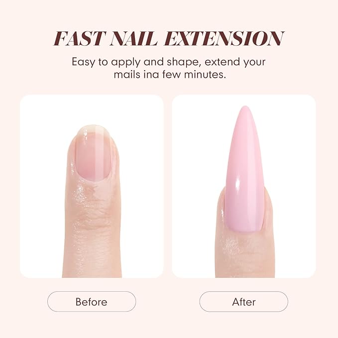 Saviland Acrylic Nail Kit - Acrylic Powder and Acrylic Liquid with Acrylic Nail Brush Set, 3 Colors Pink Nudes Clear Nail Acrylic Powder Set for Acrylic Nails Extension - Acrylic Powders - British D'sire