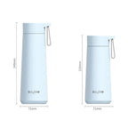 Saylee 304 Stainless Steel Portable Thermos Cup, Capacity: 420ml(Deep Pink) - thermos - British D'sire