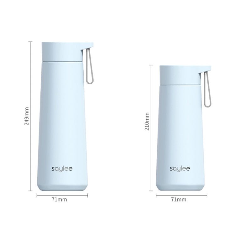 Saylee 304 Stainless Steel Portable Thermos Cup, Capacity: 420ml(Deep Pink) - thermos - British D'sire