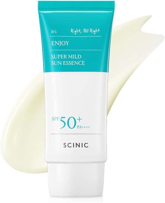 [SCINIC] Enjoy Super Mild Sun Essence SPF 50+ PA++++ 50ml - British D'sire Main image