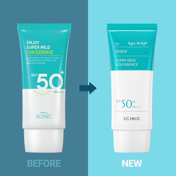 [SCINIC] Enjoy Super Mild Sun Essence SPF 50+ PA++++ 50ml - British D'sire
