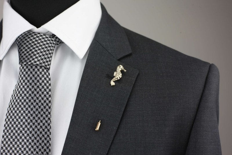 Seahorse Lapel Pin - All Products - British D'sire