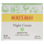 Sensitive Night Cream by Burts Bees for Unisex - 1.8 oz Cream - Cream - British D'sire