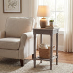 Serene Rattan Collection Small Side Table - Tables - British D'sire