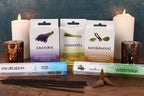Set of 12 Packets of Elements Lavender Incense Cones - British D'sire