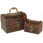 Set of 2 Diamond Chests - British D'sire