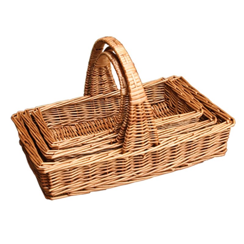Set of 3 Cheshire Small Garden Trugs - Trugs - British D'sire Main image