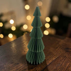 Set of 3 Green Standing Tree H20/25/30cm - Christmas Decor - British D'sire